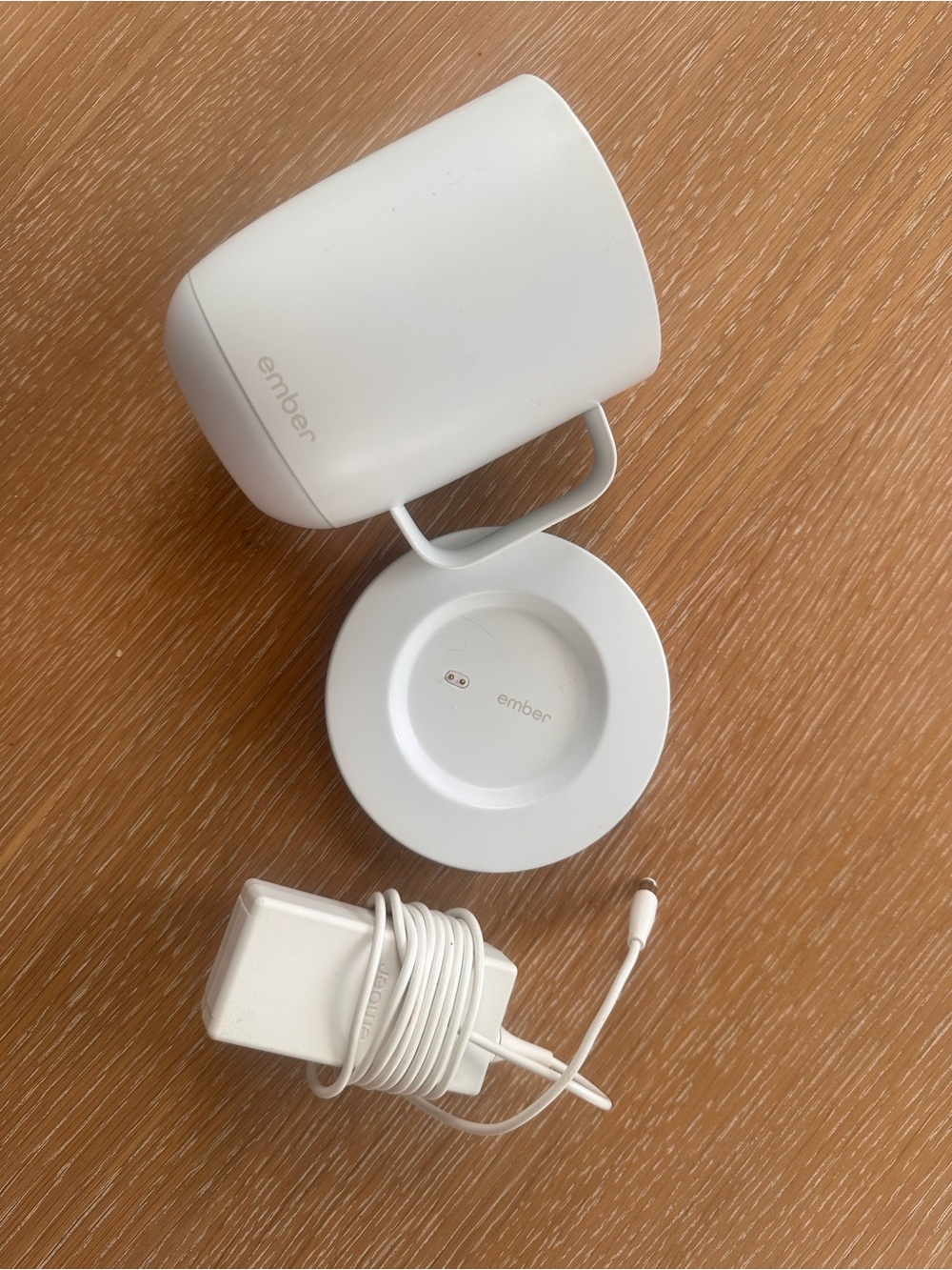 Ember White Temperature-Control Smart Mug with Charging Coaster